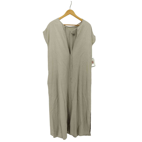 シティショップ CITYSHOP N-SL KAFTAN DRESS コットン リネン カフタン ノースリーブワンピース レディース 36
