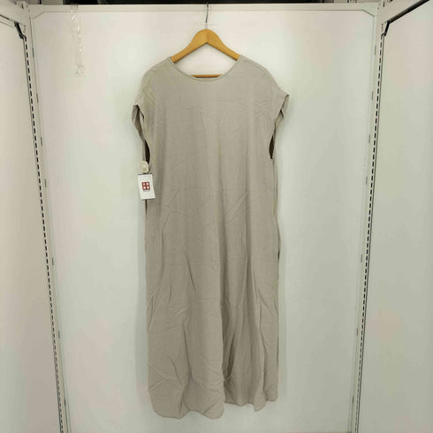 シティショップ CITYSHOP N-SL KAFTAN DRESS コットン リネン カフタン ノースリーブワンピース レディース 36