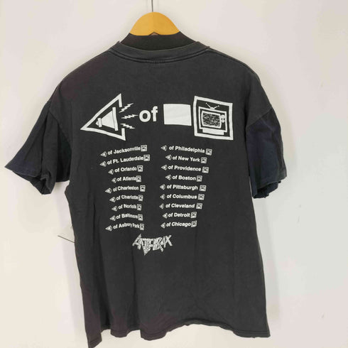 ブロッカム BROCKUM 90s USA製 バンドプリントクルーネックTシャツ メンズ JPN:L