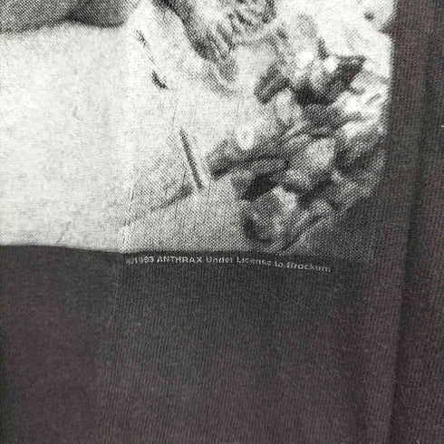 ブロッカム BROCKUM 90s USA製 バンドプリントクルーネックTシャツ メンズ JPN:L