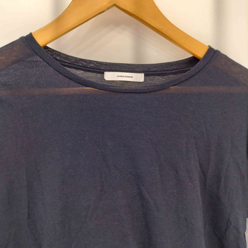 ジャーナルスタンダード JOURNAL STANDARD コットン ナイロン シアー クルーネック長袖Tシャツ カットソー レディース