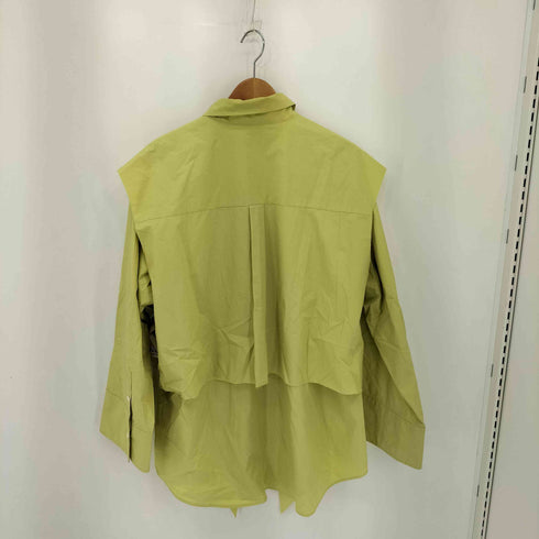 シティショップ CITYSHOP LAYERED SHIRT レイヤードデザイン レギュラーカラー 長袖シャツ レディース