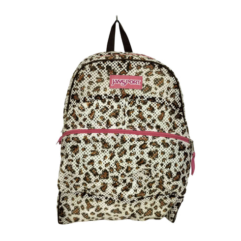 ジャンスポーツ JanSport レオパード メッシュ バックパック メンズ