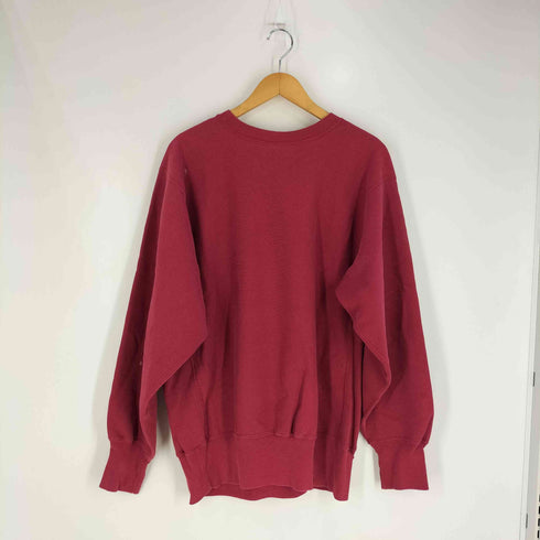 チャンピオン Champion 90S USA製 刺繍タグ REVERSEWEAVE 目あり クルーネックスウェット メンズ import:XL
