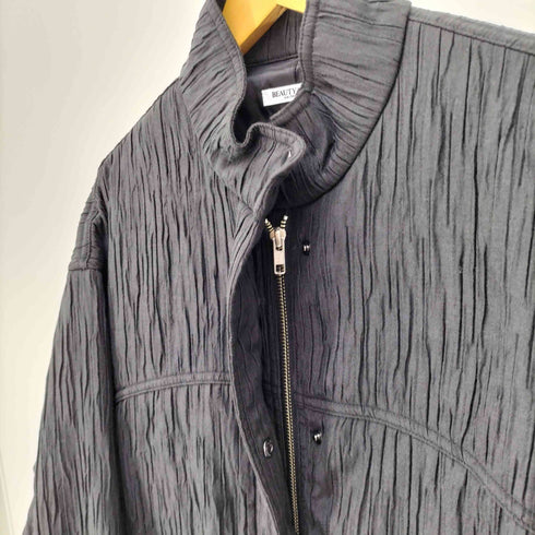 ビューティーアンドユースユナイテッドアローズ BEAUTY & YOUTH UNITED ARROWS 24AW ジャカード スタンド ブルゾン レディース JPN:S