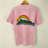 80S USA製 crazy shirt ボディ ホノルルマラソン 1983 両面プリント S/S Tシャツ シングルステッチ メンズ import:M