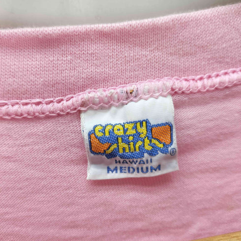 80S USA製 crazy shirt ボディ ホノルルマラソン 1983 両面プリント S/S Tシャツ シングルステッチ メンズ import:M