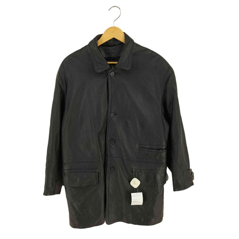Ka uomo レザー ハーフコート メンズ import:M