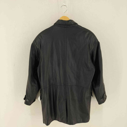 Ka uomo レザー ハーフコート メンズ import:M