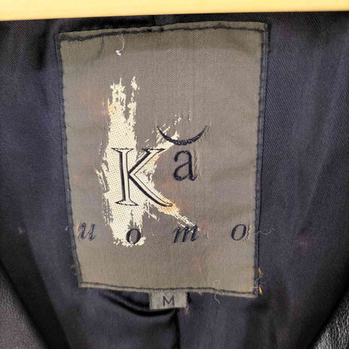 Ka uomo レザー ハーフコート メンズ import:M