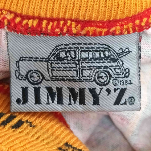 JIMMYS 80S 1984コピーライト 総柄 S/S カットソー メンズ