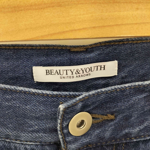 ビューティーアンドユースユナイテッドアローズ BEAUTY & YOUTH UNITED ARROWS 23SS 5ポケット ストレートデニムパンツ ―ウォッシャブル― レディース JPN:S