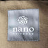 ナノユニバース NANO universe テック メルトン ステンカラーコート メンズ JPN:XL