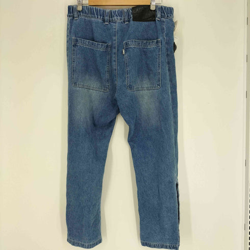 イグザンプル EXAMPLE DENIM SIDE BUTTONS PANTS デニム サイド ボタン パンツ メンズ JPN:XL