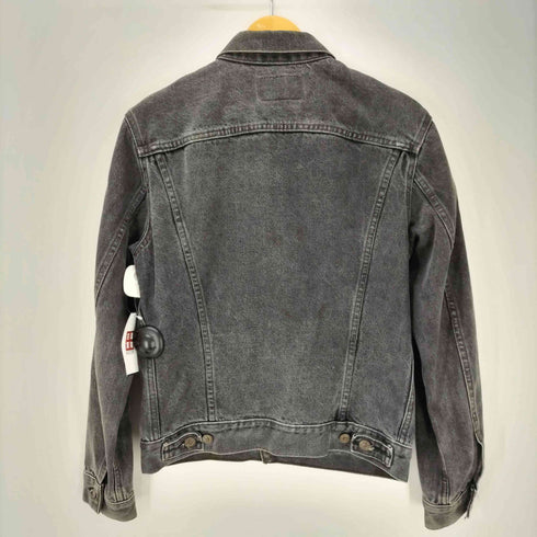 リーバイス Levis 80S USA製 70506 ボタン裏 777 刻印 先染め ブラック トラッカー デニム ジャケット メンズ 38R