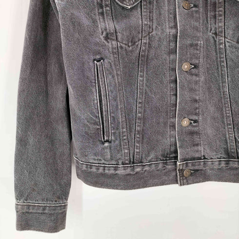 リーバイス Levis 80S USA製 70506 ボタン裏 777 刻印 先染め ブラック トラッカー デニム ジャケット メンズ 38R