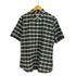 ブルックスブラザーズレッドフリース BROOKS BROTHERS REDFLEECE タータンチェック ロゴ刺繍 S/S ボタンダウン シャツ メンズ import:L