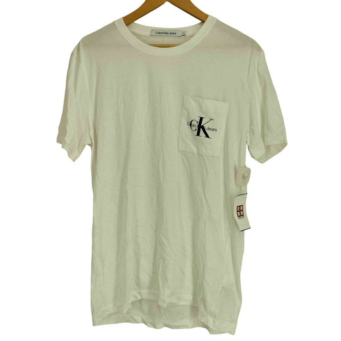 カルバンクラインジーンズ Calvin Klein Jeans モノグラム ポケット Tシャツ メンズ import:XL