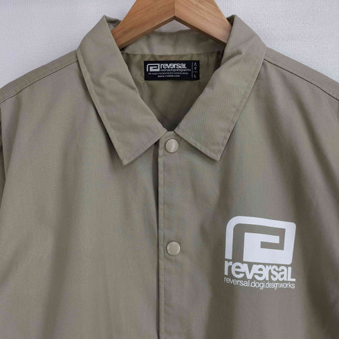 リバーサル REVERSAL BIG MARK TC COACH JACKET ビッグマーク コーチジャケット メンズ JPN:L
