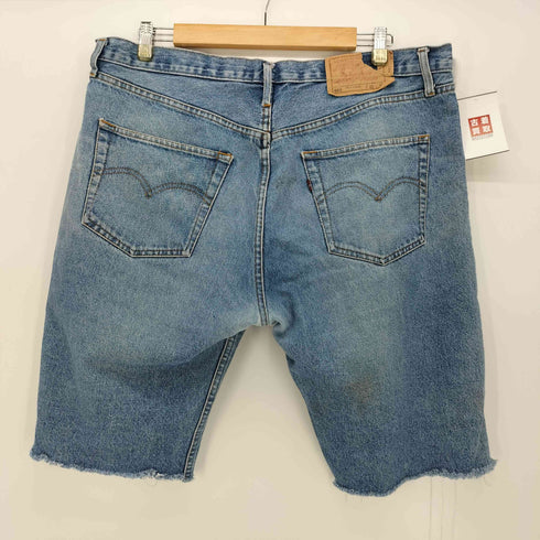 リーバイス Levis 501 カットオフ リメイク ボタンフライ デニム パンツ ポケットシングル ボタン裏刻印無し リベット刻印 USA STYLE メンズ W40