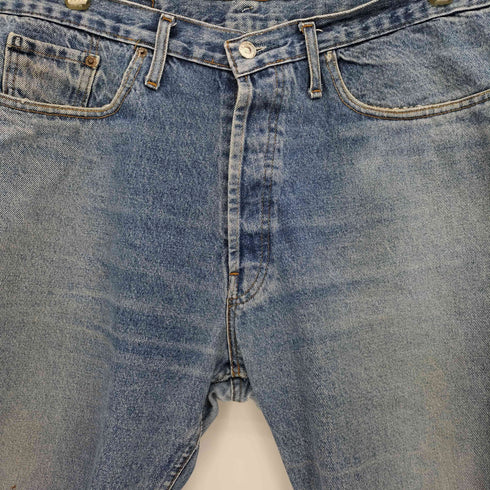 リーバイス Levis 501 カットオフ リメイク ボタンフライ デニム パンツ ポケットシングル ボタン裏刻印無し リベット刻印 USA STYLE メンズ W40