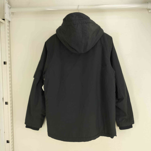 カンビオ CAMBIO ナイロン フーデッドジャケット 裏地ボア メンズ import:L