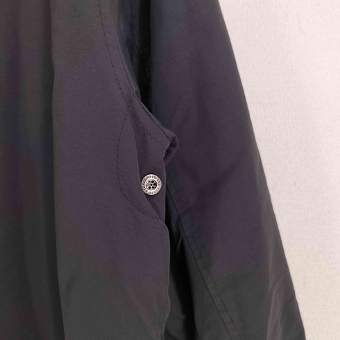 カンビオ CAMBIO ナイロン フーデッドジャケット 裏地ボア メンズ import:L