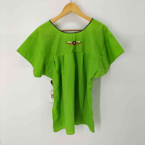 メキシコ刺繍 ブラウス レディース