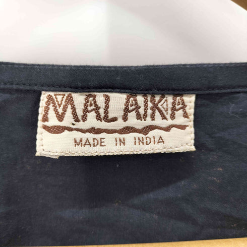 MALAIKA インド製 装飾デザイン 総柄 ワンピース レディース