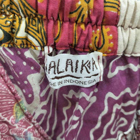 MALAIKA インドネシア製 パッチワーク スカート レディース