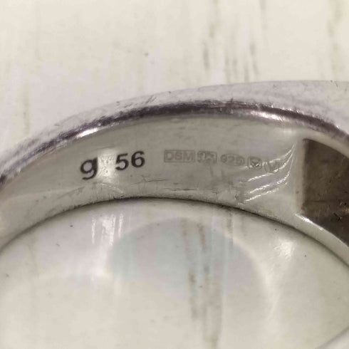 トムウッド TOMWOOD Peaky Ring Green Marble メンズ 15号