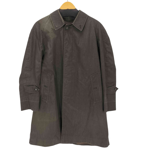 バーバリーズ BURBERRYS 60-70s 英国製 比翼ステンカラーコート メンズ JPN:M