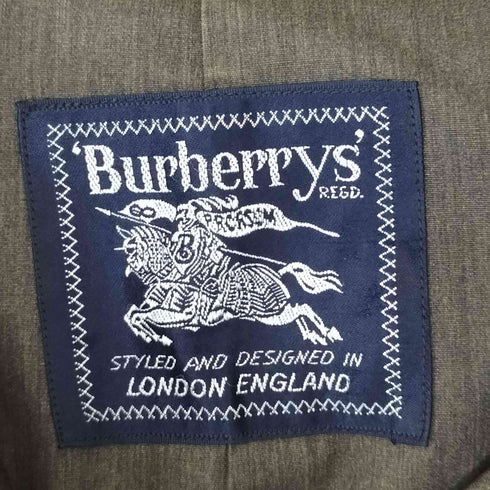 バーバリーズ BURBERRYS 60-70s 英国製 比翼ステンカラーコート メンズ JPN:M