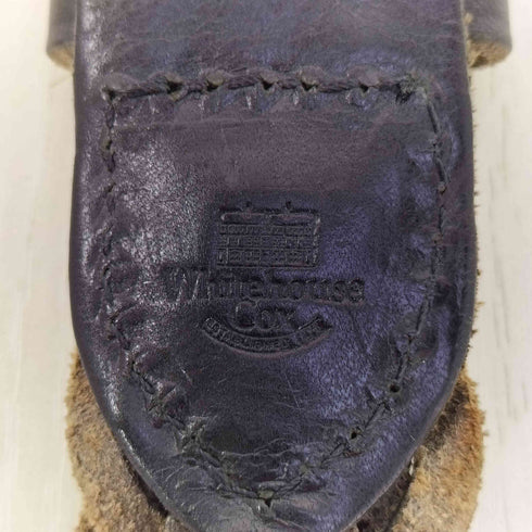 ホワイトハウスコックス Whitehouse Cox レザーメッシュベルト メンズ 30/75
