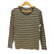 マリメッコ marimekko Pitkahiha ボーダー クルーネック Tシャツ レディース import:XS