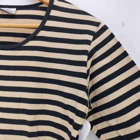 マリメッコ marimekko Pitkahiha ボーダー クルーネック Tシャツ レディース import:XS