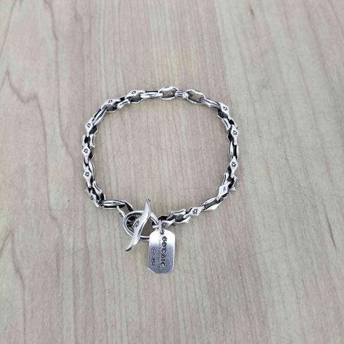 ヨウジヤマモト Yohji Yamamoto SILVER 950 GOTHIC CHAIN BRACELET メンズ