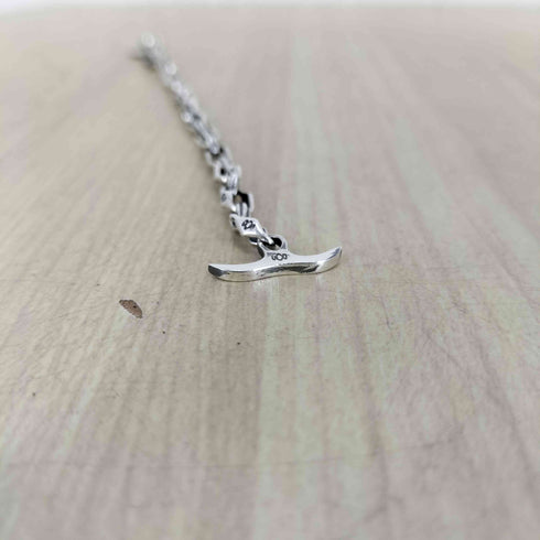 ヨウジヤマモト Yohji Yamamoto SILVER 950 GOTHIC CHAIN BRACELET メンズ