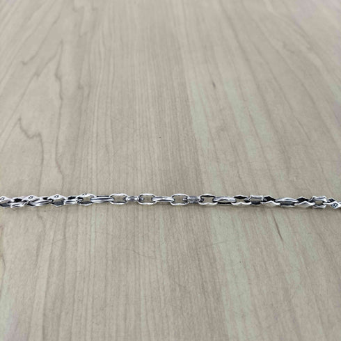ヨウジヤマモト Yohji Yamamoto SILVER 950 GOTHIC CHAIN BRACELET メンズ
