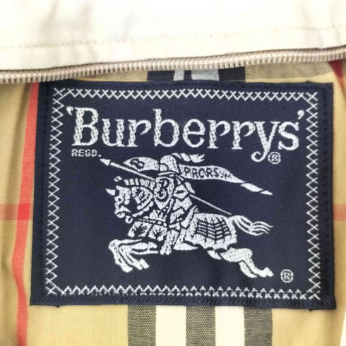 バーバリーズ BURBERRYS 裏地ノバチェック 比翼ステンカラーコート メンズ