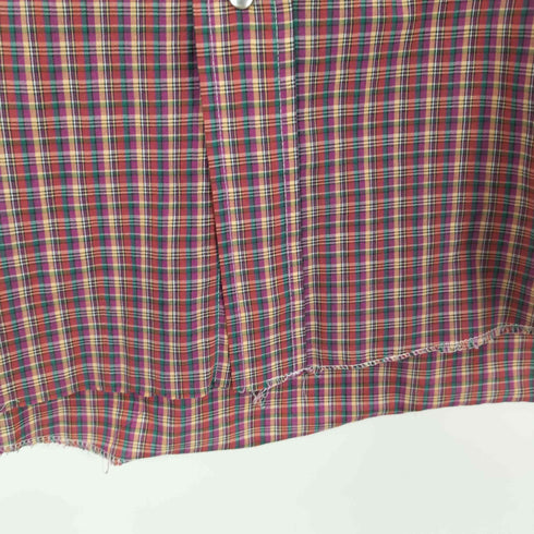 パンハンドルスリム Panhandle Slim 70-80s USA製 チェックウエスタンシャツ メンズ