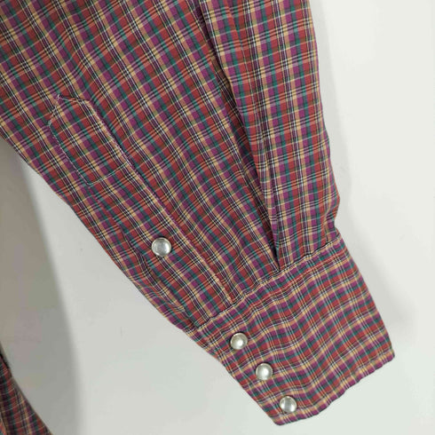 パンハンドルスリム Panhandle Slim 70-80s USA製 チェックウエスタンシャツ メンズ