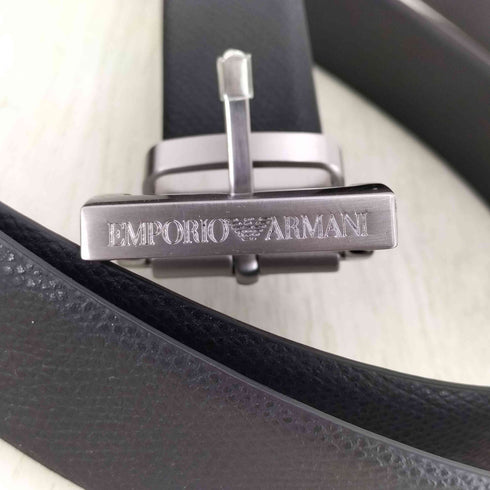 エンポリオアルマーニ EMPORIO ARMANI イタリア製 レザーベルト メンズ
