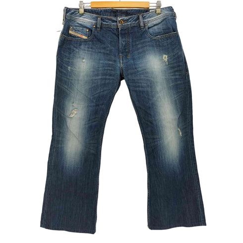 ディーゼル DIESEL ZATHAN ヴィンテージ加工 ブーツカット デニム パンツ メンズ W36 L30