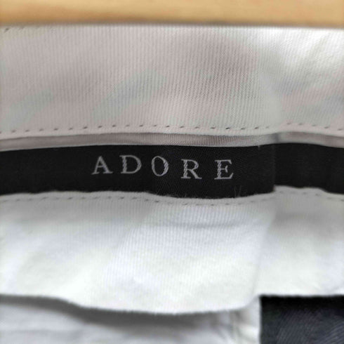 アドーア ADORE x SERGE de bleu CLASSIC TROUSER 1 TUCK クラシックトラウザーズ 1タック レディース JPN:38