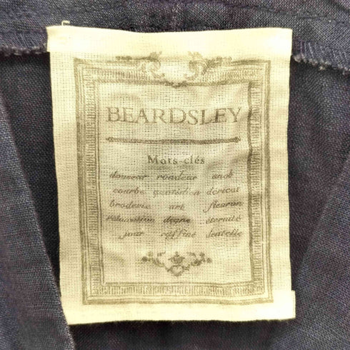 ビアズリー BEARDSLEY リネン シャツワンピース レディース FREE