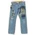 リーバイス Levis 505 STRAIGHT FIT 盗賊の極意 リメイク アニメ キャラクター イラスト ペイントデニム メンズ W31 L30