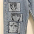 リーバイス Levis 505 STRAIGHT FIT 盗賊の極意 リメイク アニメ キャラクター イラスト ペイントデニム メンズ W31 L30