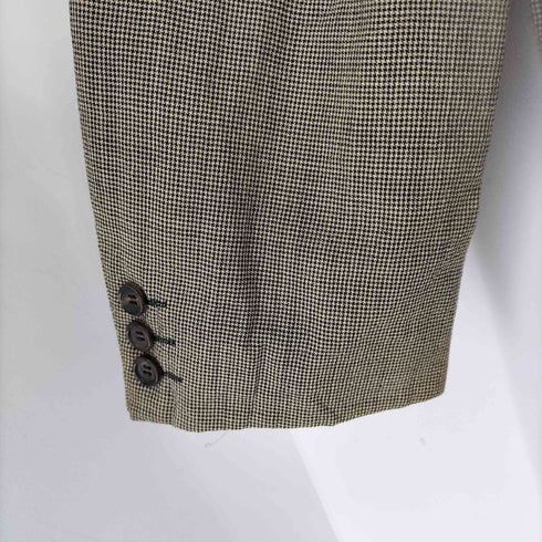 コムデギャルソンオム COMME des GARCONS HOMME 95AW 田中オム 千鳥格子柄 2Bウールテーラードジャケット メンズ JPN:M