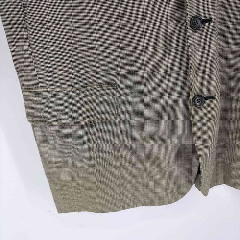コムデギャルソンオム COMME des GARCONS HOMME 95AW 田中オム 千鳥格子柄 2Bウールテーラードジャケット メンズ JPN:M